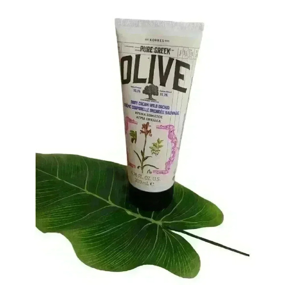 Korres Pure Greek Olive Oil Body Cream Wild Orchid - Picture 2 of 5